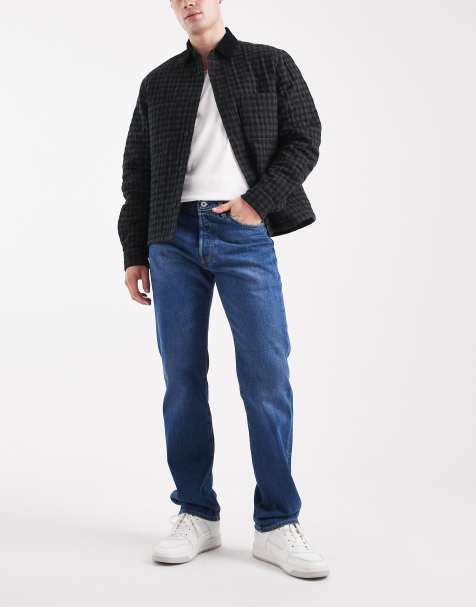Levi's 501 Original straight jeans in mid wash