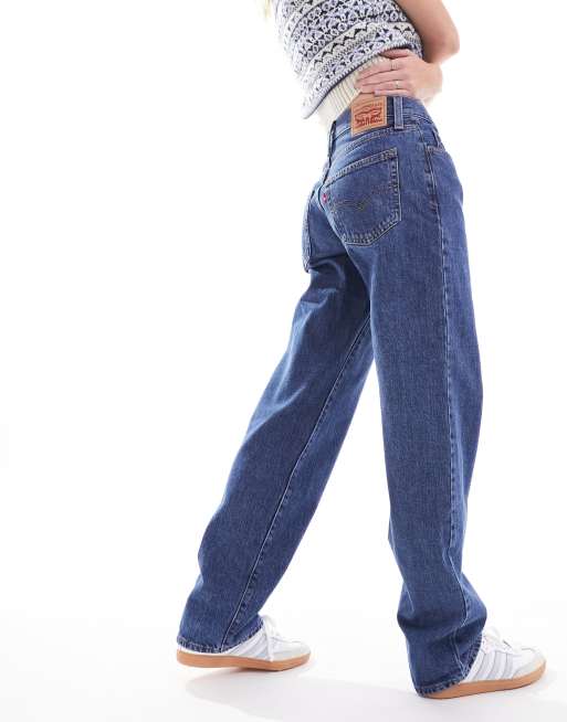 Levi's – Niebieskie, szerokie jeansy baggy, 2 z 5