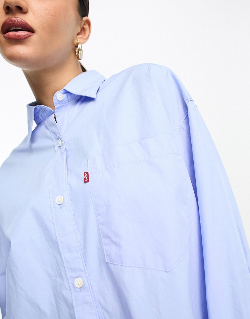 Nola - Camicia oversize blu - Levi's Camicia donna  - immagine1