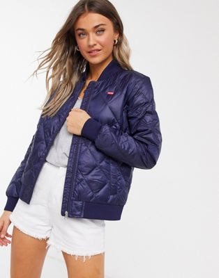 Levi's Nora Packable Jacket in Blue | ASOS
