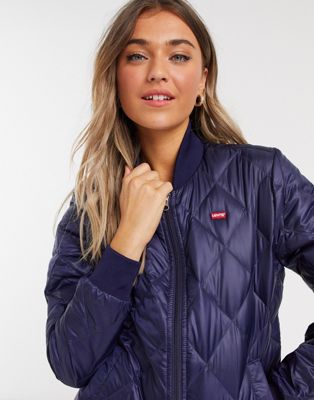 Levi's Nora Packable Jacket in Blue | ASOS