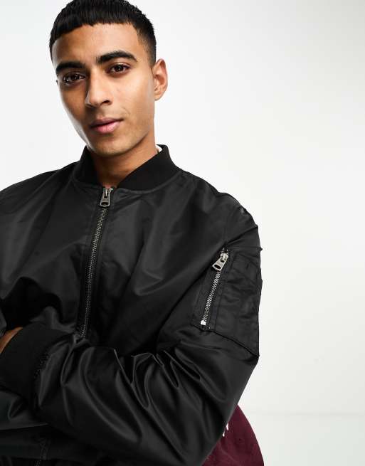 Levi's varsity hot sale jacket mens