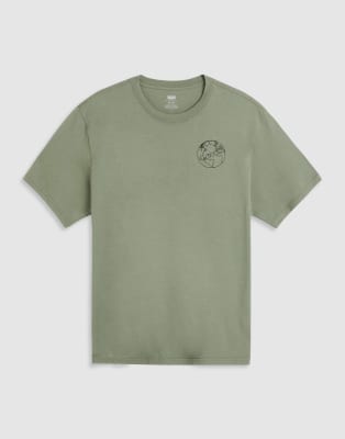 Levi's Off Beets Back Print Relaxed Fit T-shirt In Green