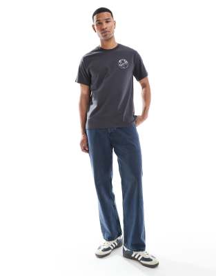 Levi's Off Beets Color Back Print Relaxed Fit T-shirt In Black