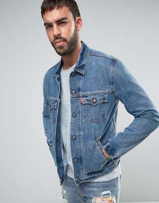 levi's orange tab denim jacket