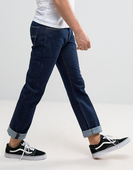 Levi's Original 501 standard rise jeans in rinse |