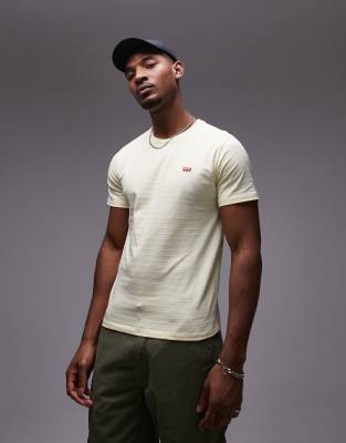 Levi's Original Batwing Logo Textured Stripe T-shirt