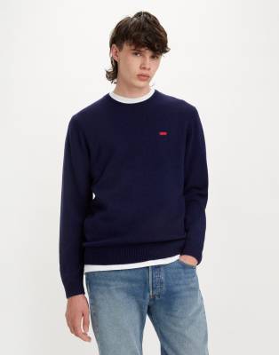 Levi's Original crew neck jumper in blue
