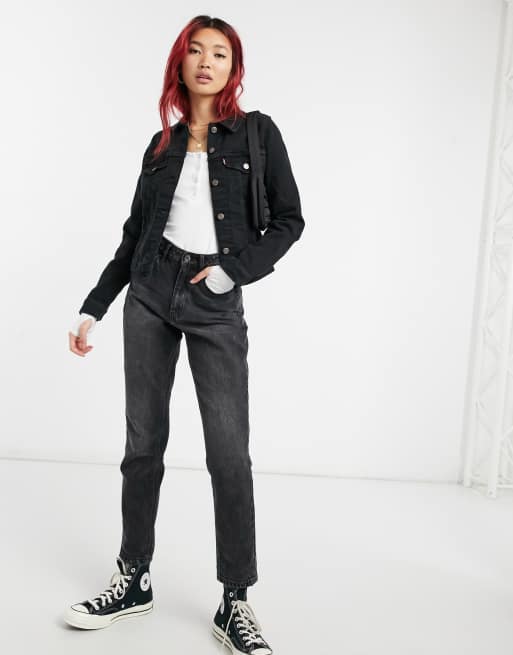 Levi's original trucker jacket on sale black