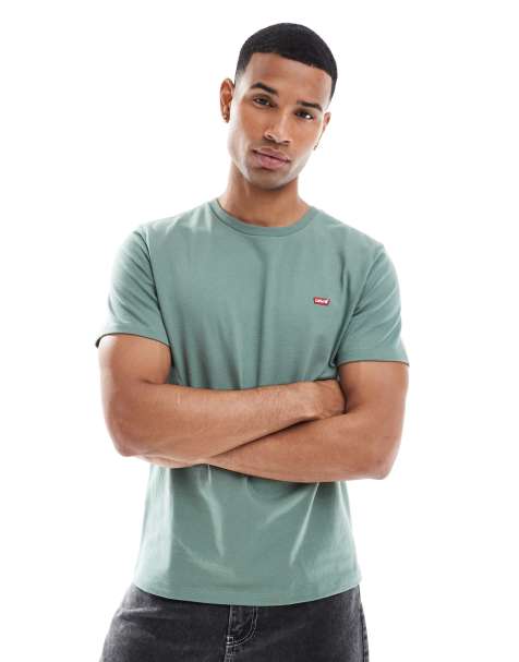 Levi's – Original – Grön t-shirt med logga - view 1