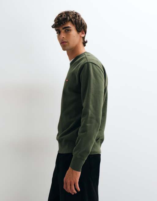 Levi's original hallmark logo sweatshirt in dark grey, 5 of 5
