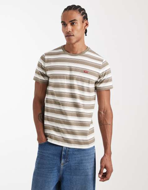 Levi's Original hallmark logo t-shirt in stripe - view 1