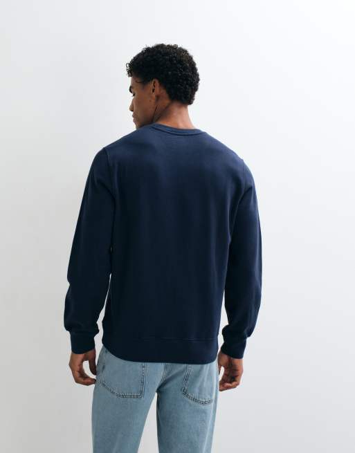Levi's - Original Hallmark - Sweatshirt met logo in marineblauw, 4 van 5