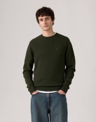 Original Hm Dundalk - Sweatshirt in Grün mit Sprenkel-Muster Grün 2XL
