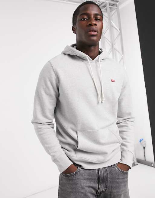 Levis batwing hoodie discount grey