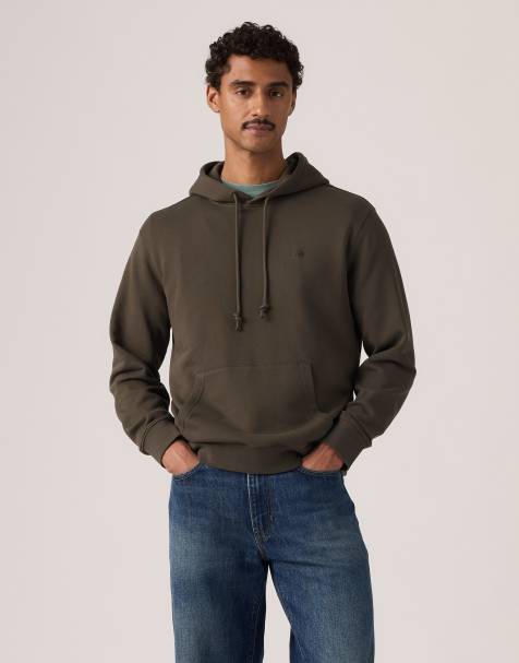 Levi's - Original Housemark - Sudadera marrón con capucha - view 1