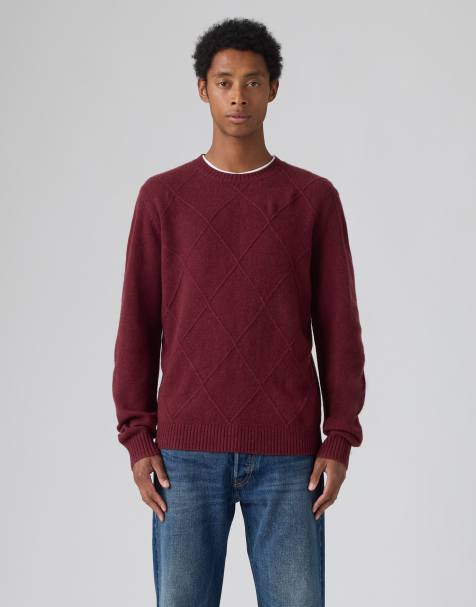Levi's Original housemark sweater in red - view 1