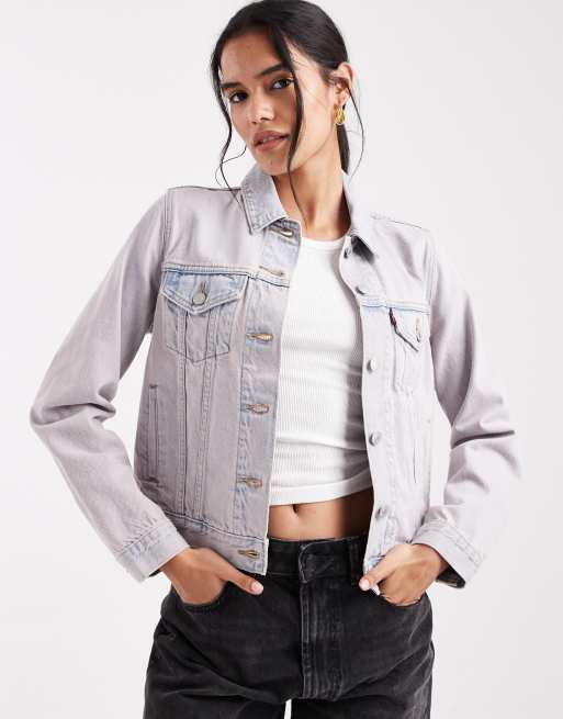 Levi's - Original - Lyserød denim-jakke, 2 af 5