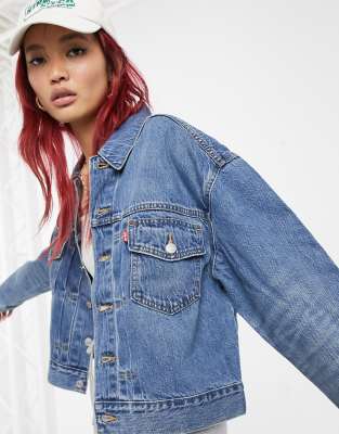 levis oversized trucker jacket