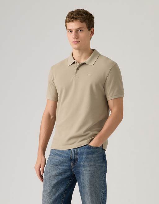 Levi's Original - Polo in cotone color ramato, 1 di 4