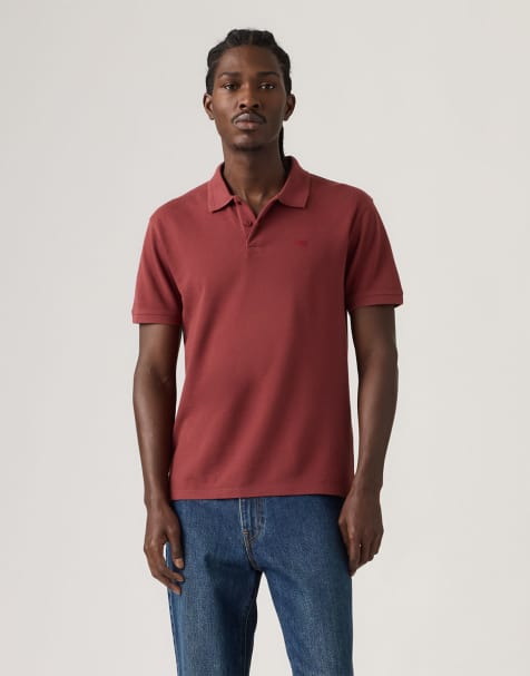 Levi's - Original - Polo in rood - view 1