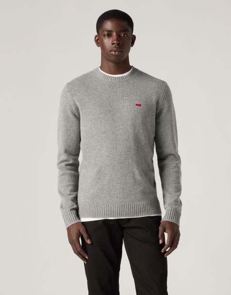 Levi's - Original - Sweater in gemêleerd dundalk grijs - view 1