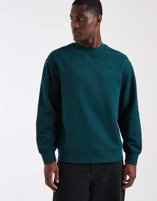 Levi's original sweatshirt in green , 2 of 5