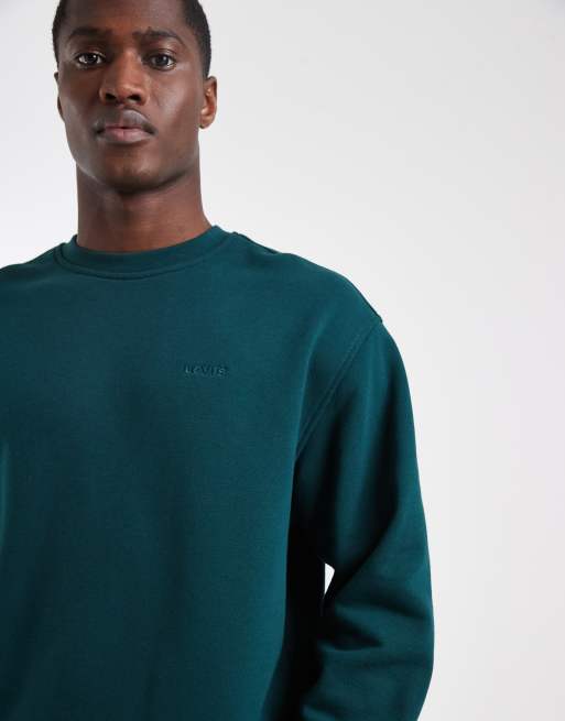 Levi's original sweatshirt in green , 4 of 5