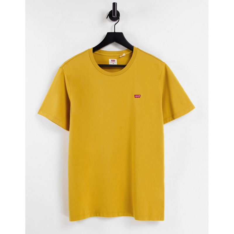 T-shirt e Canotte nzfW3 Levi's - Original - T-shirt gialla con logo batwing