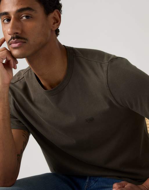 Levi's - Original - T-shirt in bruin, 3 van 4