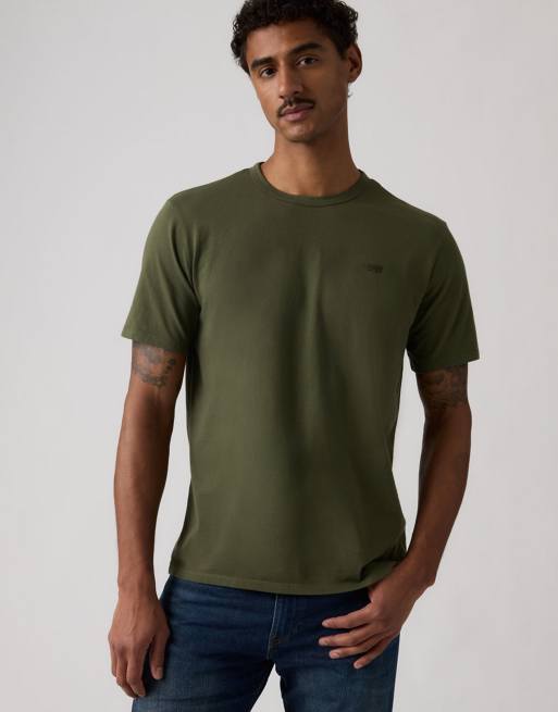 Levi's original t-shirt in green, 4 of 4