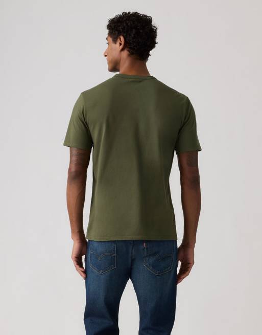 Levi's - Original - T-shirt in groen, 3 van 4