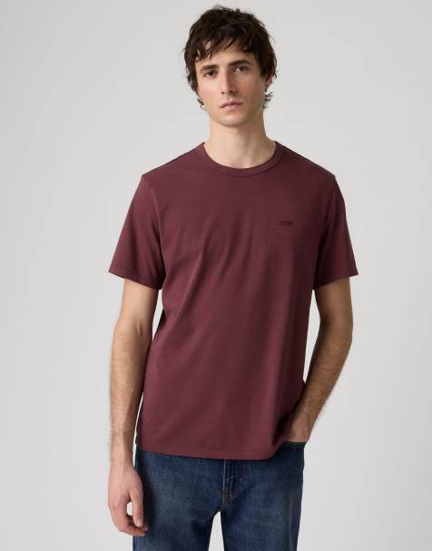 Levi's – Original – T-Shirt in Rot - view 1