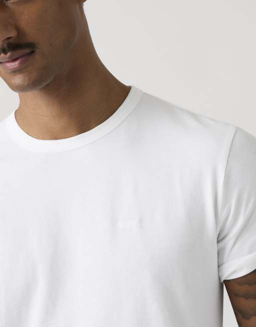 Levi's original t-shirt in white, 3 of 4