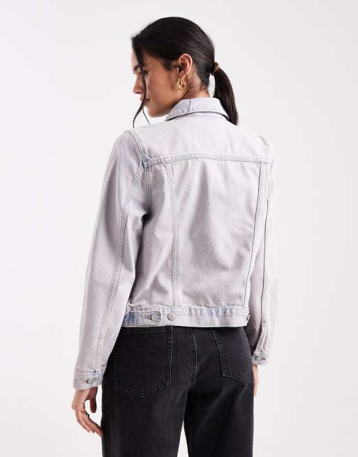 Levi's original trucker denim jacket in pink tint, 3 of 5