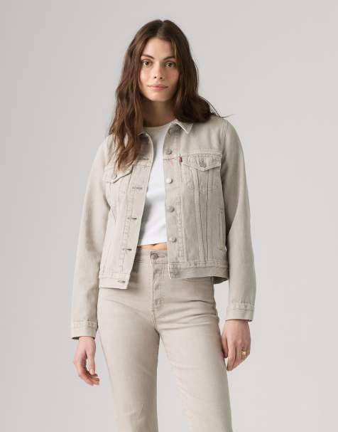 Levi's Original trucker jacket in grey - view 1