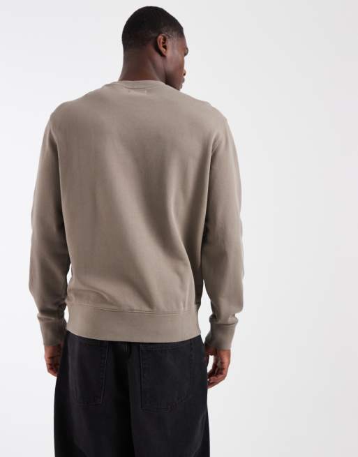 Levi's originele house mark sweatshirt in beige, 5 van 5