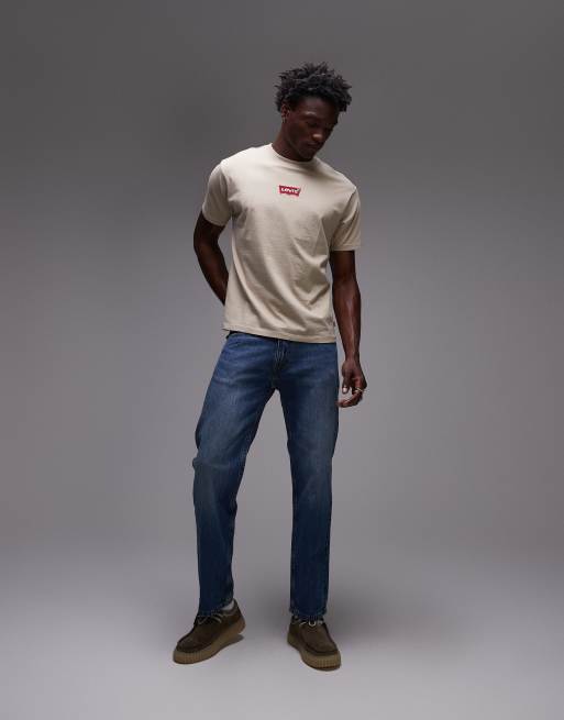 Levi's – Oversize-T-Shirt in Beige mit „Satisfaction Guarantee“-Rückenprint im Vintage-Stil, 4 von 5