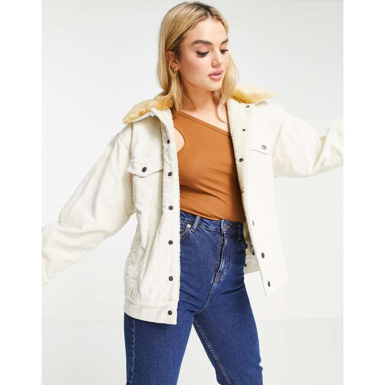 Levi's faux fur sales trucker jacket