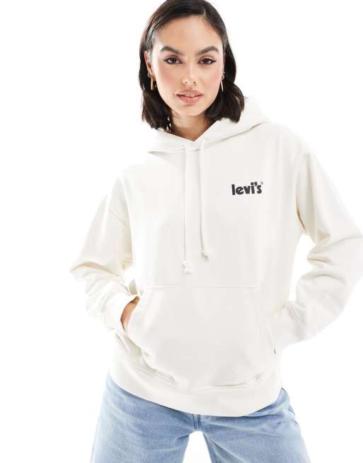 Levis logo hoodie best sale