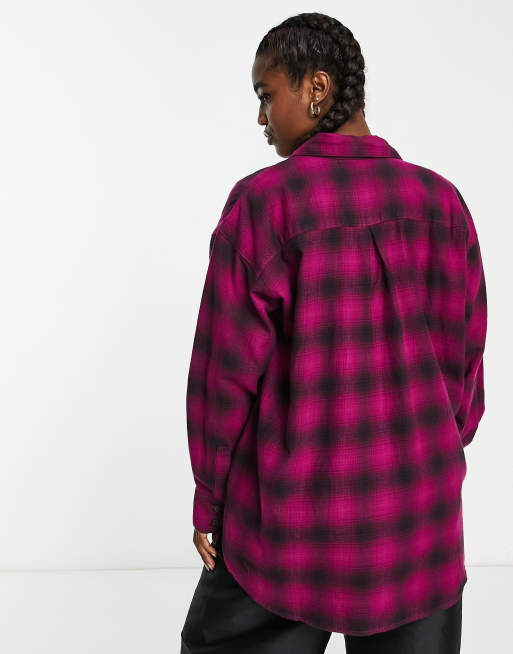 Levi's red shop flannel shirt