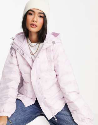Levi's packable padded jacket in lilac - ASOS Price Checker