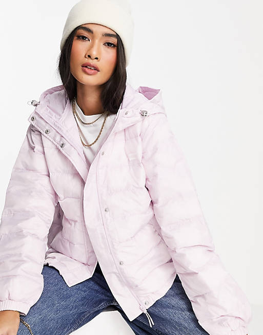 Levi's packable padded jacket in lilac