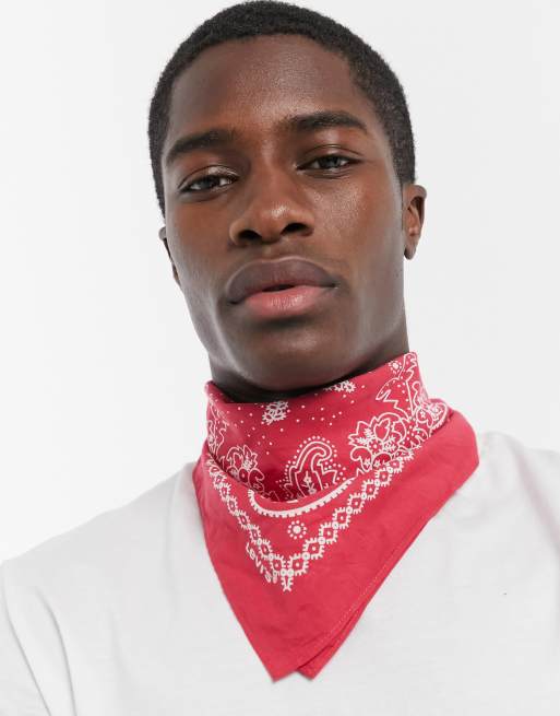 Levi's paisley bandana in red | ASOS