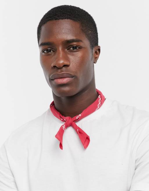 Levi's paisley bandana in red | ASOS