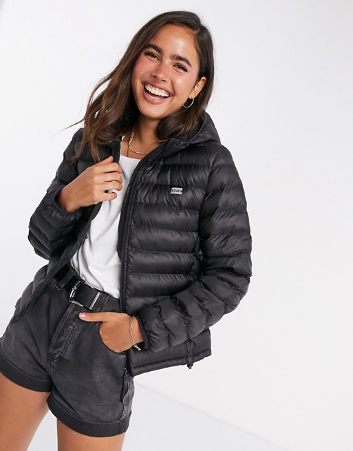 Levi's Pandora packable padded jacket in black