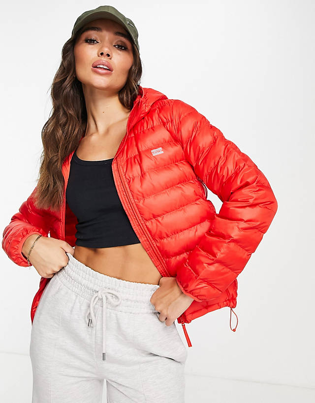 Levi's - pandora packable puffer jacket in red