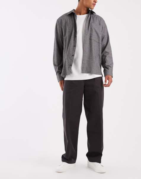 Levi's - Pantalon chino ample plissé style workwear - Gris - view 1