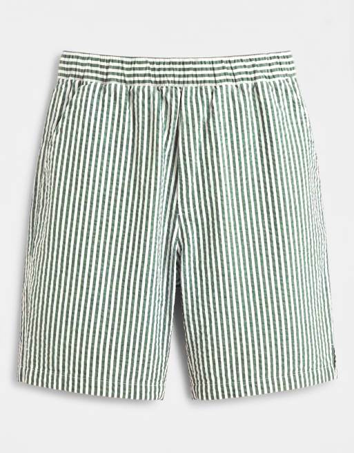 Levi's - Pantaloncini stile boxer a righe verdi in coordinato, 6 di 9