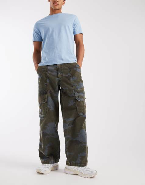 Levi's pantalones cargo holgados con estampado camuflaje - view 1